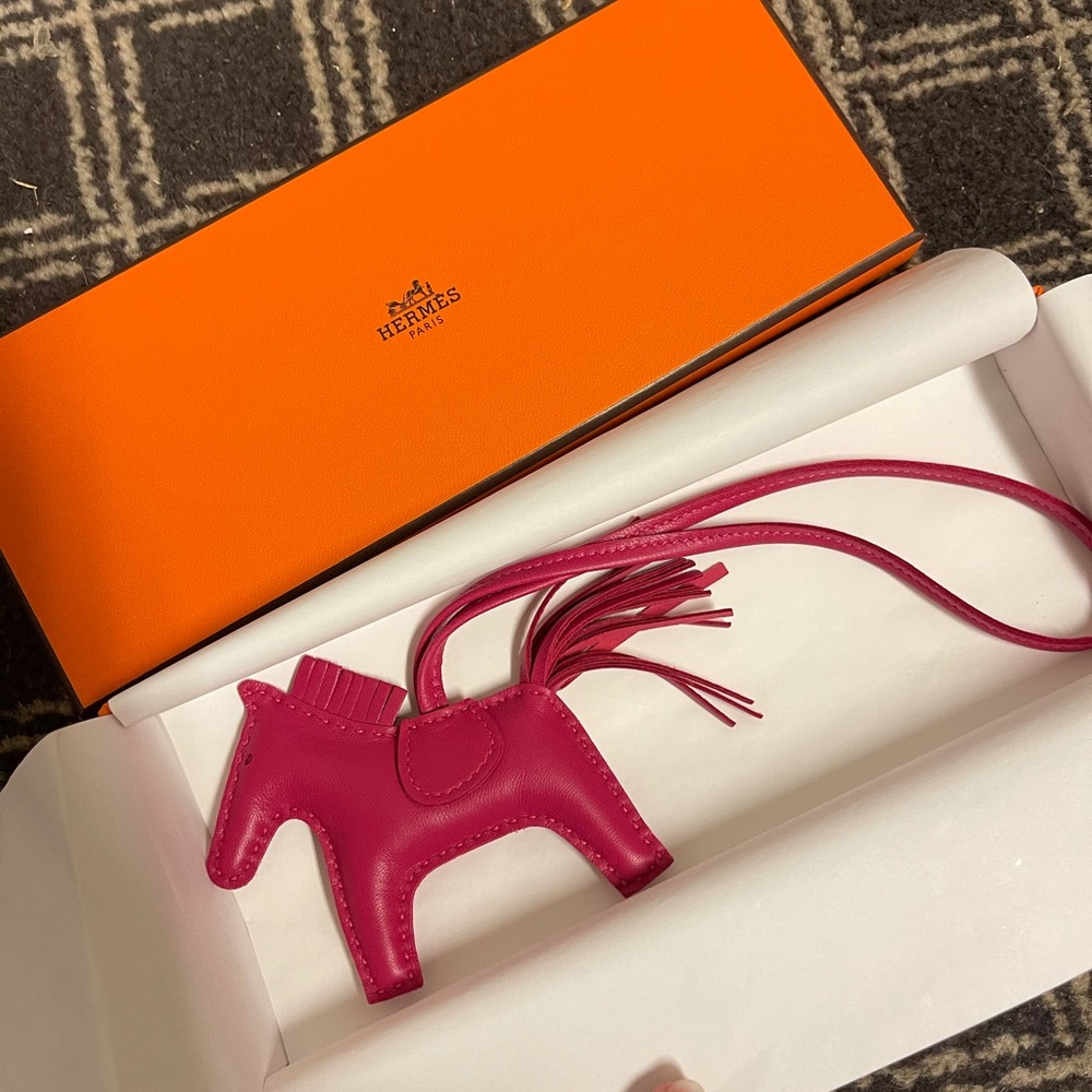 hermes rodeo bag charm